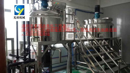 小本投资几千元的洗衣液洗洁精加工设备